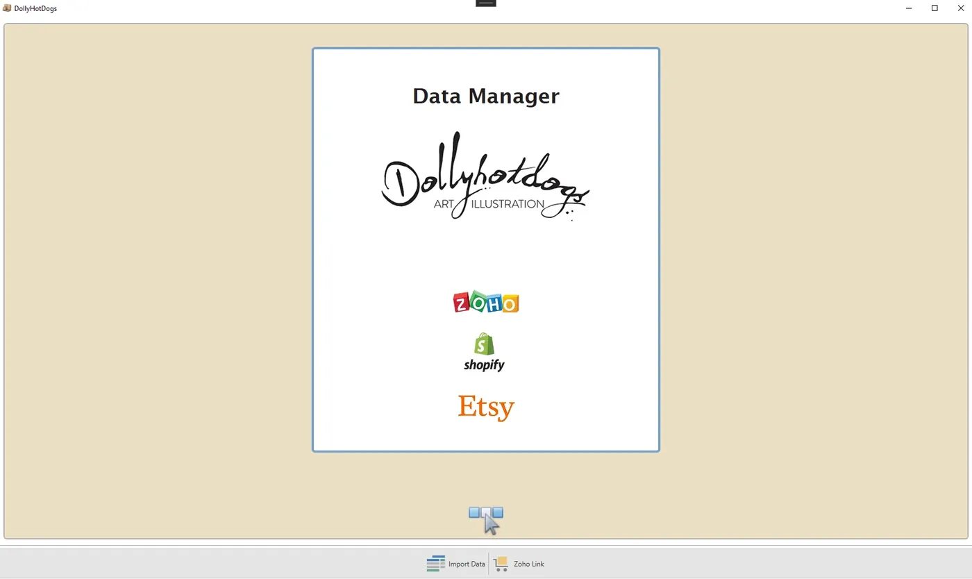 DollyHotDogs application