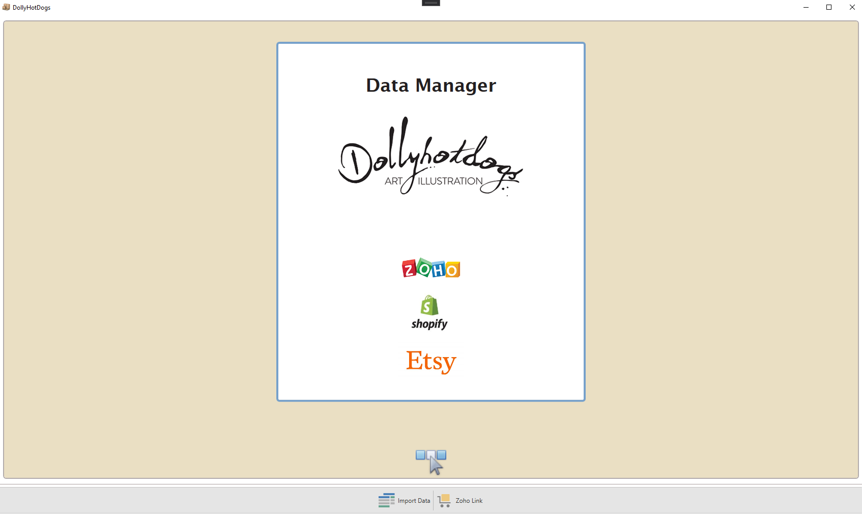DollyHotDogs application