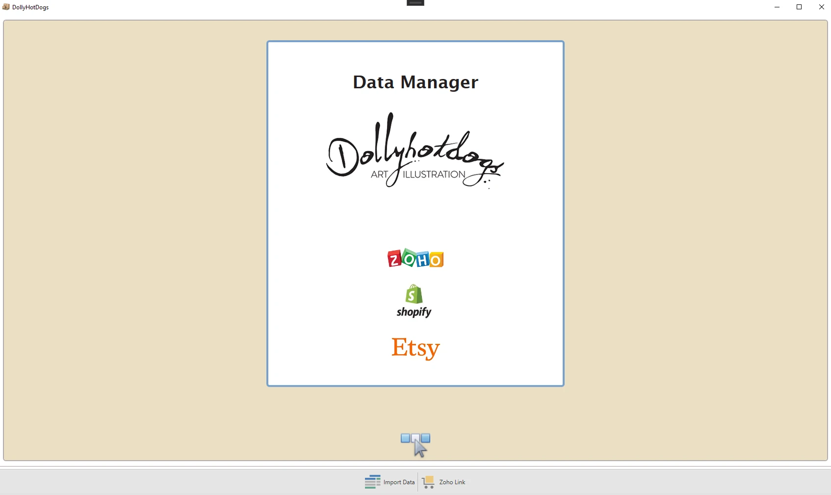 DollyHotDogs application